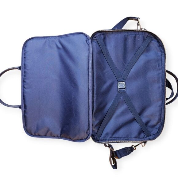 Lipault Luggage Business Avenue Blue Computer Laptop Bag - Picture 3 of 8